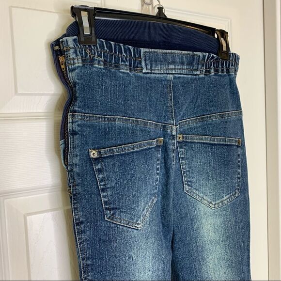 Angleiebe Maternity Jeans Full Belly Panel Size 7 - Picture 5 of 12